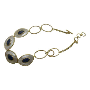 <i>Mother of Pearl & Lapis Necklace</i>