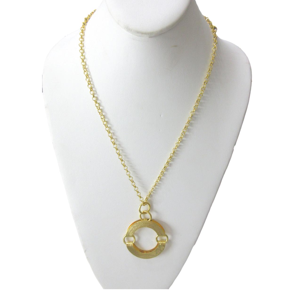 <i>Circle Pendant Necklace</i>