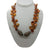 <i>Striking Copper Keshi Pearl Necklace<i/>