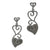 <i>Swinging Heart Earrings<i/>