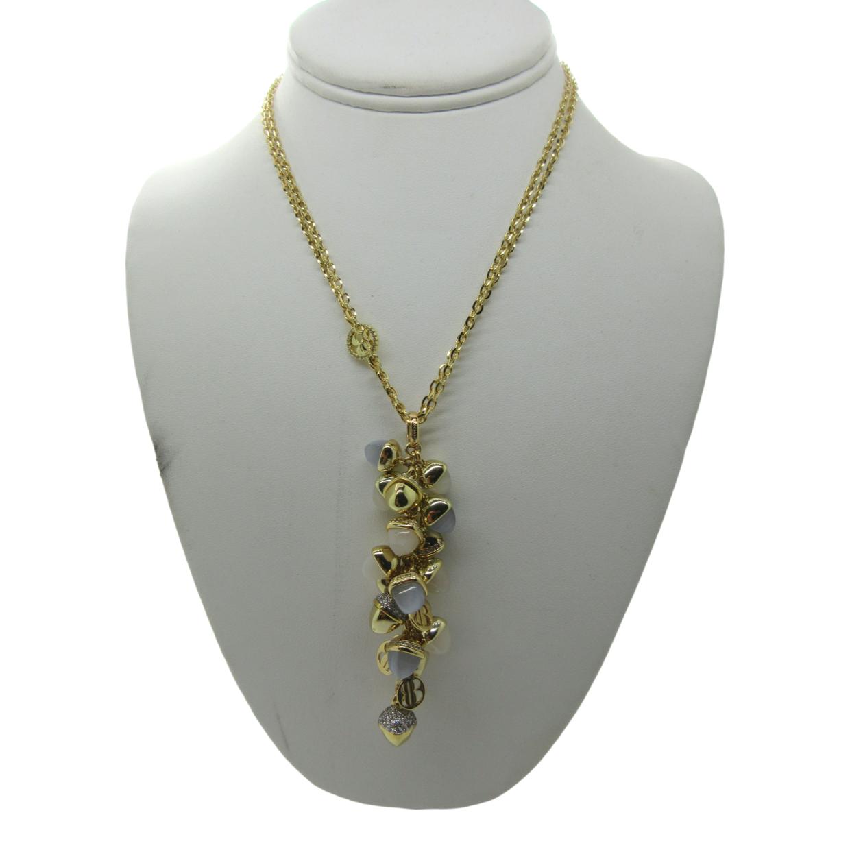 <i> Acorn Cluster Necklace</i><br>Made in Italy<br>