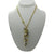 <i> Acorn Cluster Necklace</i><br>Made in Italy<br>