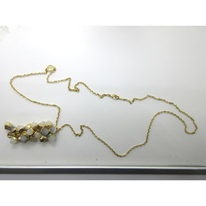 <i> Acorn Cluster Necklace</i><br>Made in Italy<br>