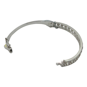 <i> Bezel Set Bangle</i>