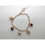 <i> 5 Stone Rose Gold Acorn Bracelet</i><br>Made in Italy<br>