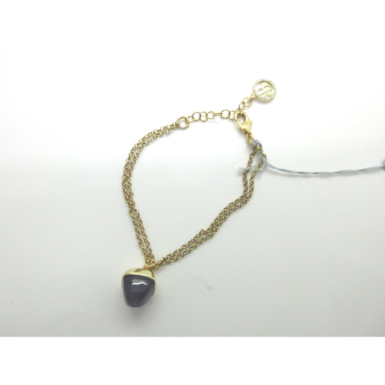 <i>Acorn on Double Chain Bracelet</i><br>Made in Italy<br>