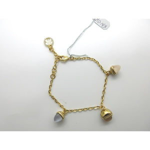 <i> 3 Acorn Drop Bracelet</i><br>Made in Italy<br>