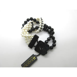 <i>Black & White Bracelet</i><br>Made in Italy<br>