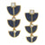 <i>Lapis and Moonstone Earrings</i>