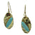 <i>Turquoise and Sterling Silver Earrings</i>