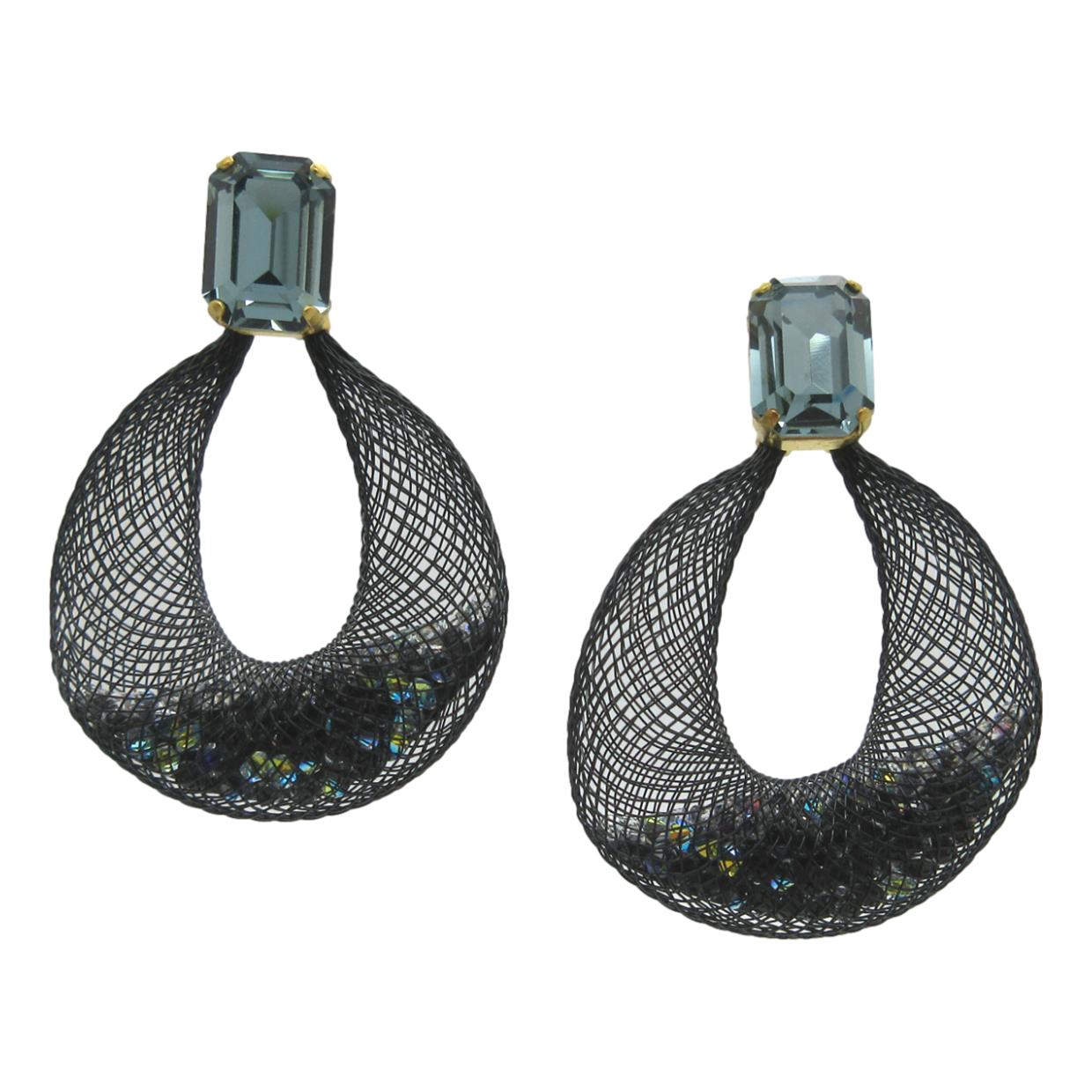 <i>Floating Crystal Earrings</i>