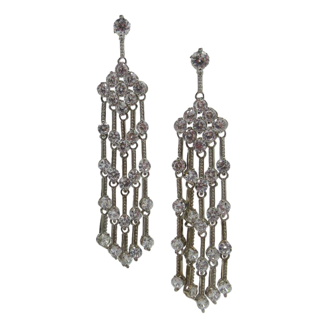 <i>Glamorous Evening Earrings</i><br>Made in Italy<br>