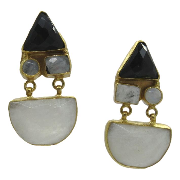<i>Funky Agate Earrings</i>