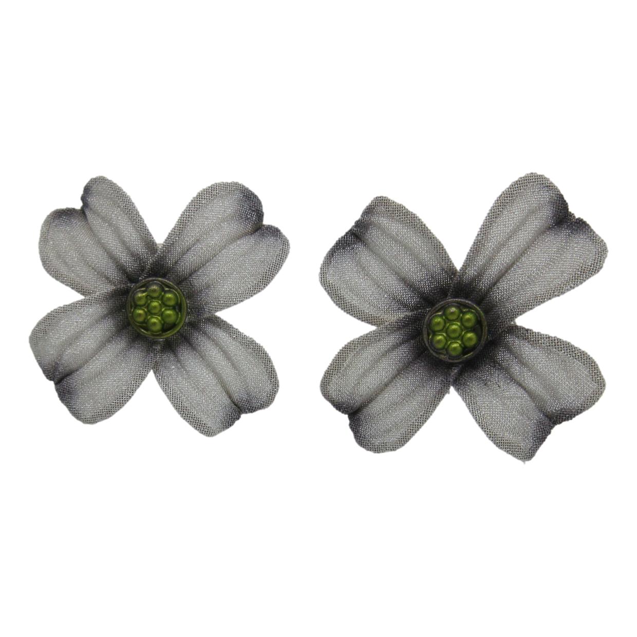 <i> Dogwood Flower Earrings</i>