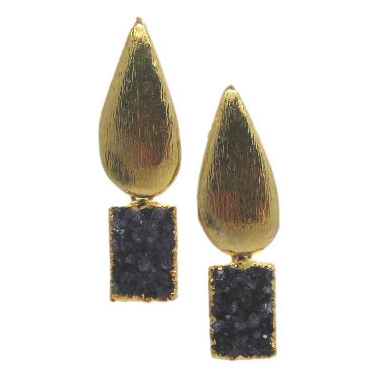 <i>Druzy Earrings</i>