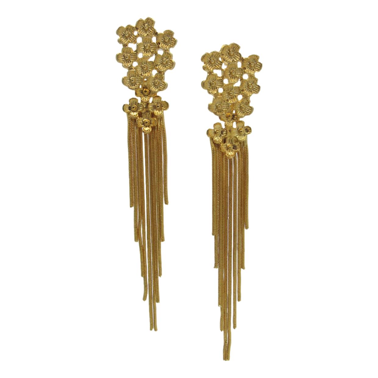 <i>Flower Tickler Earrings</i>