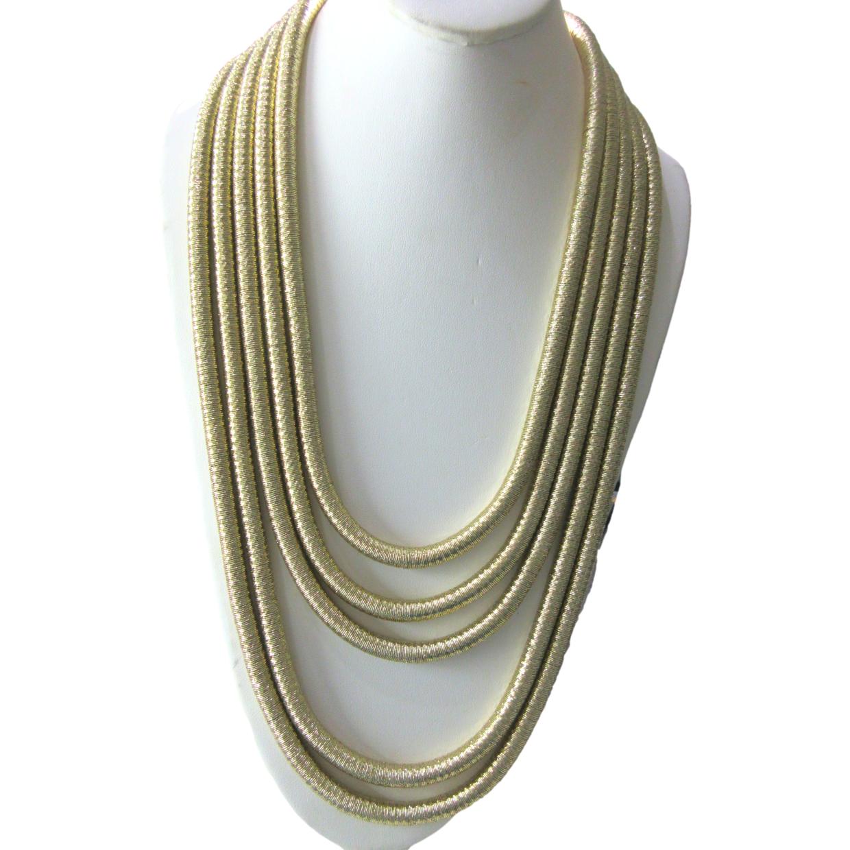 <i>Statement Multi-Cord Necklace</i>