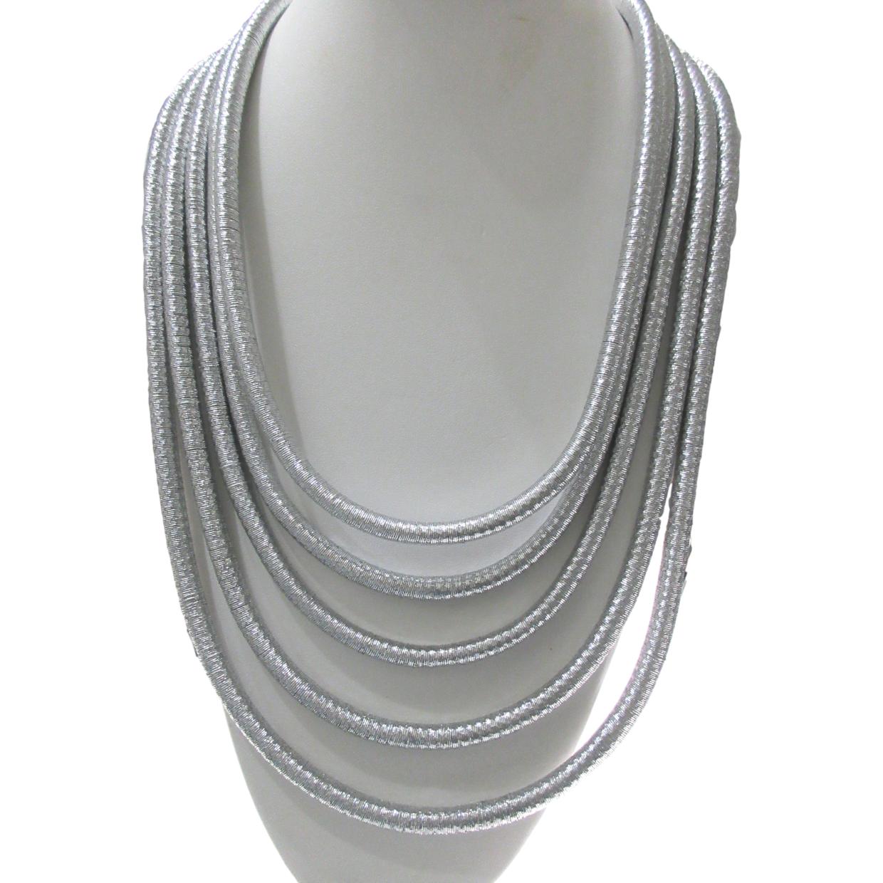 <i>Statement Multi-Strand Cord Necklace</i>