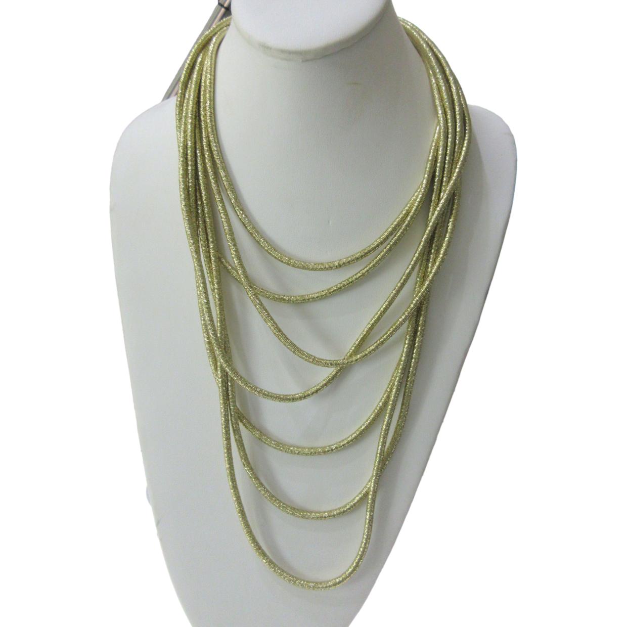 <i>7 Strand Cord Necklace</i>
