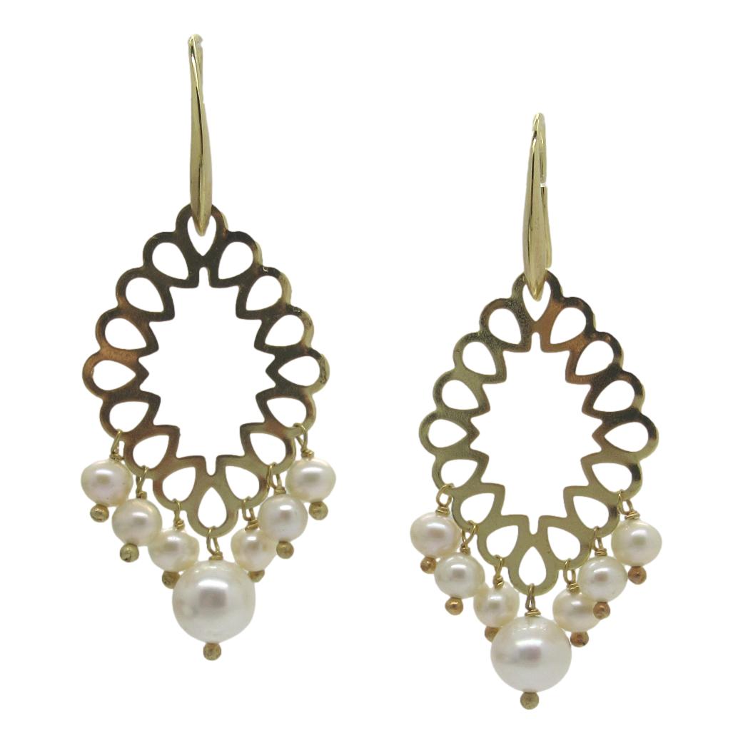 <i>Pearl Chandelier Earrings</i>