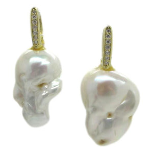 <i>Baroque Pearl Earrings</i>