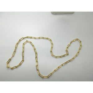 <i>Gold Filled Paper Clip Necklace</i>