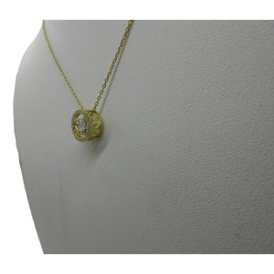 <i>Floating CZ with Halo Necklace</i>