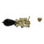 <i>Onyx Drop Flower Earrings</i>
