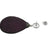 <i>Dramatic Leather & Crystal Earrings</i>