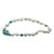 <i>Aqua Baroque Pearl & Murano Glass Earrings</i>