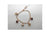 <i>5 Acorn Bracelet in Rose Gold Color</i><br>Made in Italy<br>