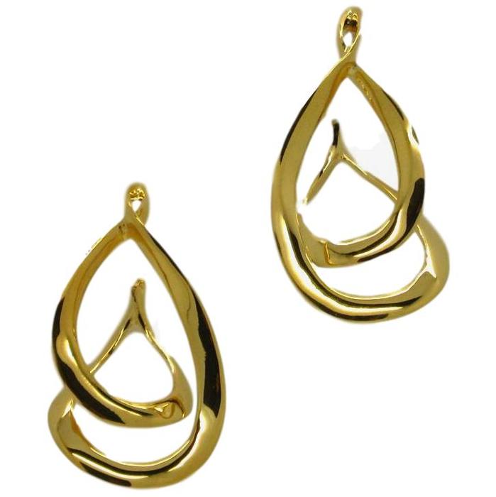 Elegant Double Loop Earrings