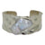 Hammered Cuff with Baroque Pearl