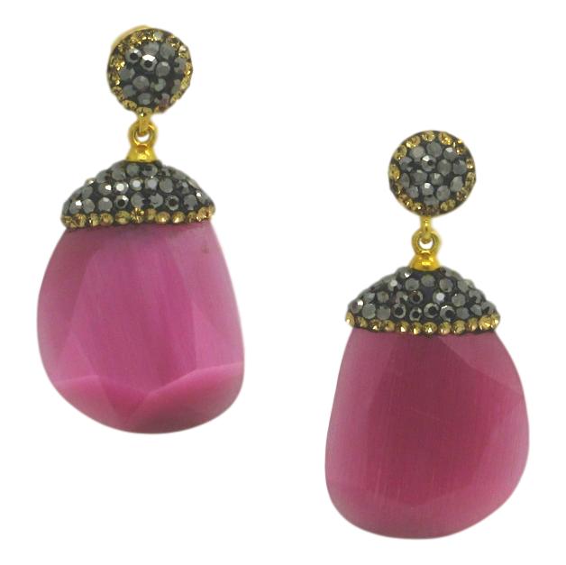 <i>Colorful Drop Earrings</i><br>3 color options<br>