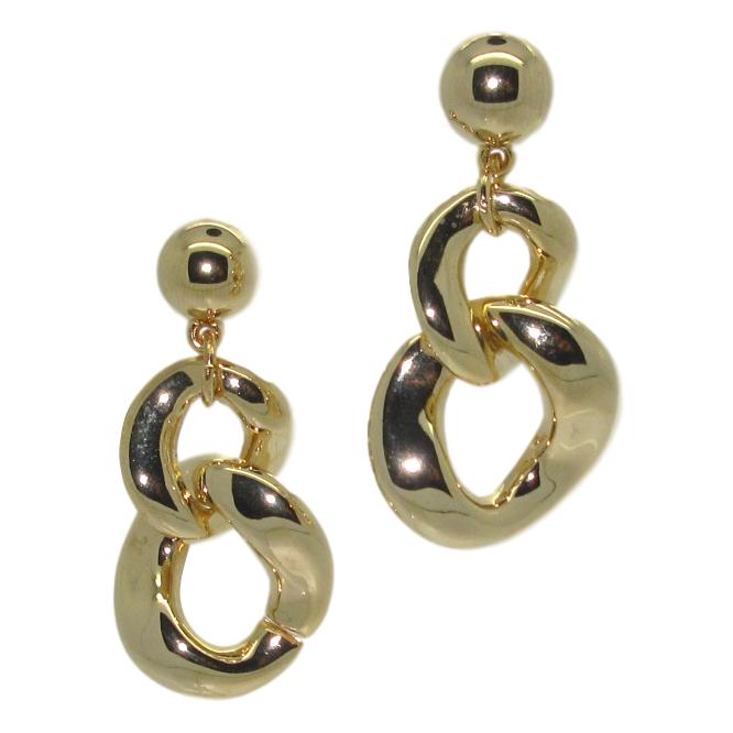<i> Classic Link Earring</i> <br> Made in Italy