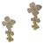 <i>Graduated Swinging Petal Earrings</i> <br>available in 3 colors