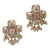 <i>Flower Mother of Pearl with Pearl Earrings</i><br>available in 3 colors<br>