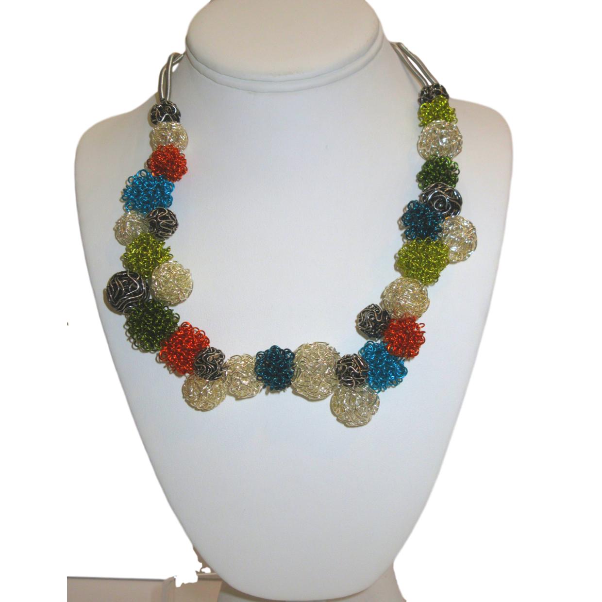 <i>Wire Ball Necklace</i><br>Made in France