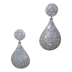 <i>Pearshape Drop Earrings</i><br>2available in 2 colors<br>