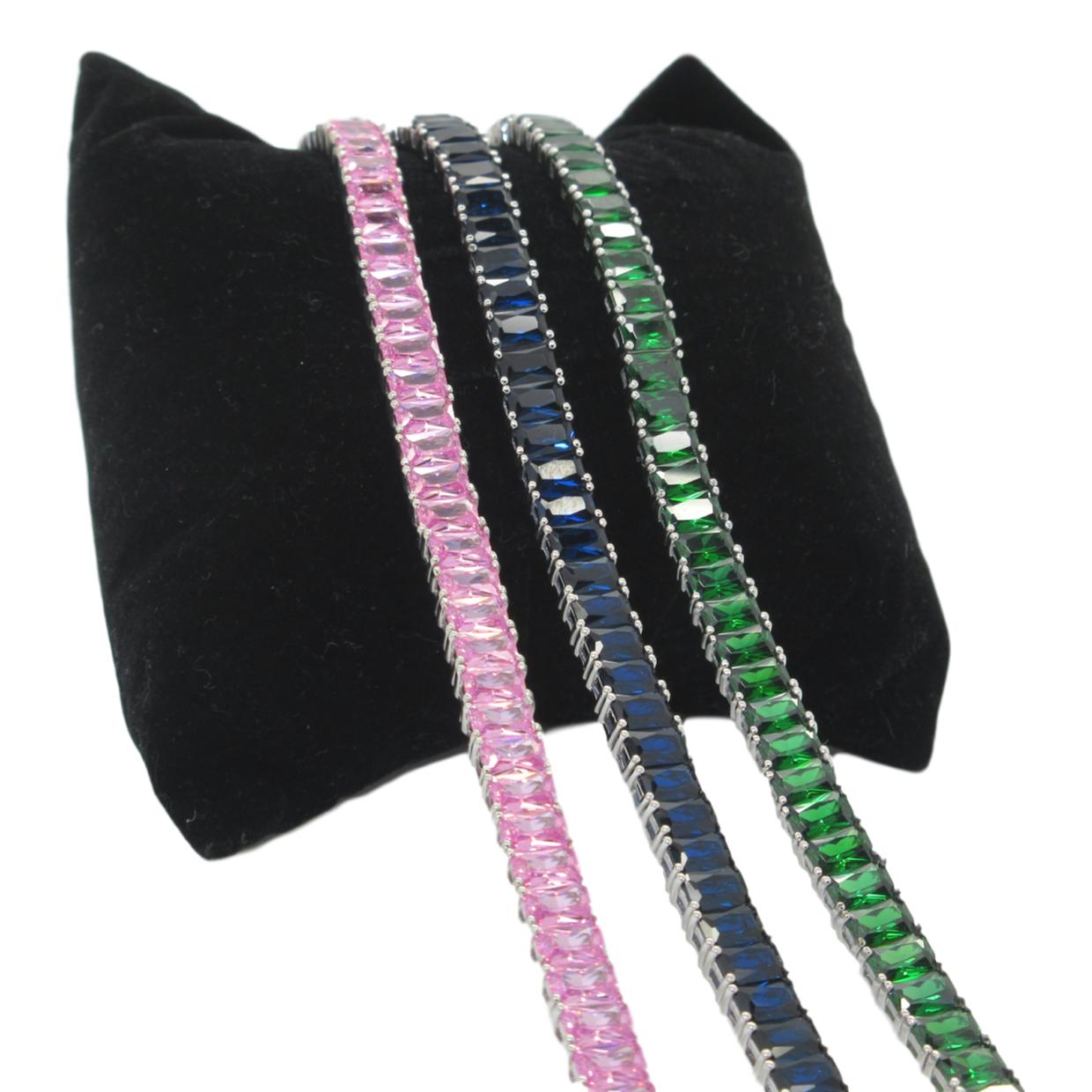 <i>Tennis Bracelet</i><br>3 color choices<br>