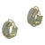 <i>Pave Hoop Earrings</i><br>available in 2 colors<br>