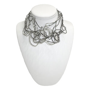 <i>Short Spaghetti Necklace</i><br>available in 4 color combo's<br>