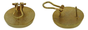 <i> Button Earrings</i><br>Made in Italy<br>