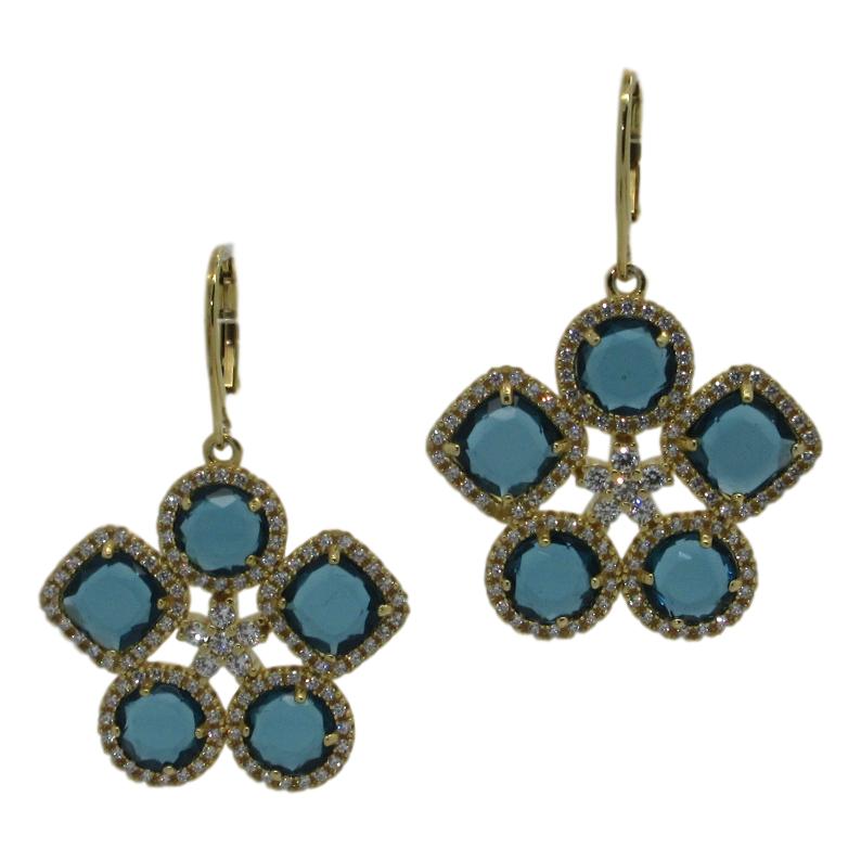 <i>Semi-Pecious Earrings</i><br>Made in Italy<br>