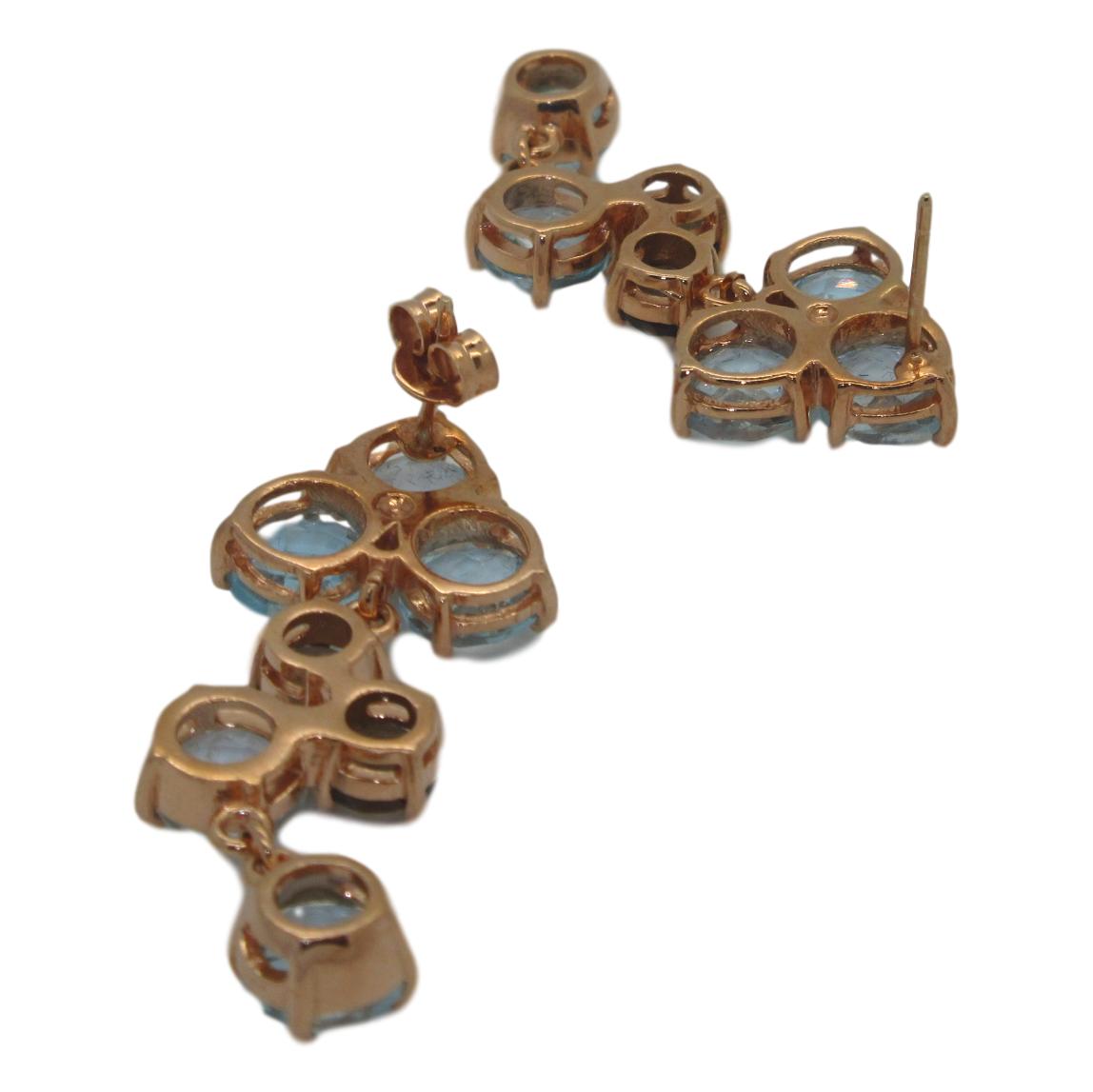<i>Semi-Precious Earrings</i><br>Made in Italy<br>