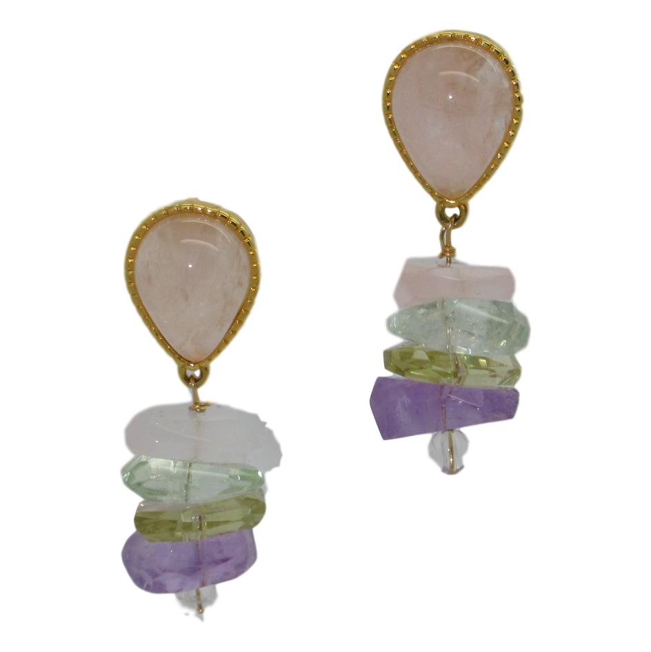 <i>Semi-Precious Earrings</i> <br>by Marti Rosenburgh<br>