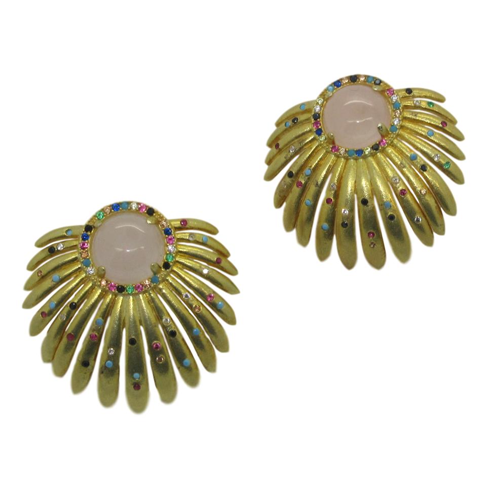 <i>Rose Quartz Earrings</i>