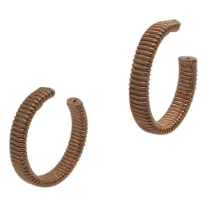 <i>Classic Ribbed Hoop</i><br>Made in Italy<br>