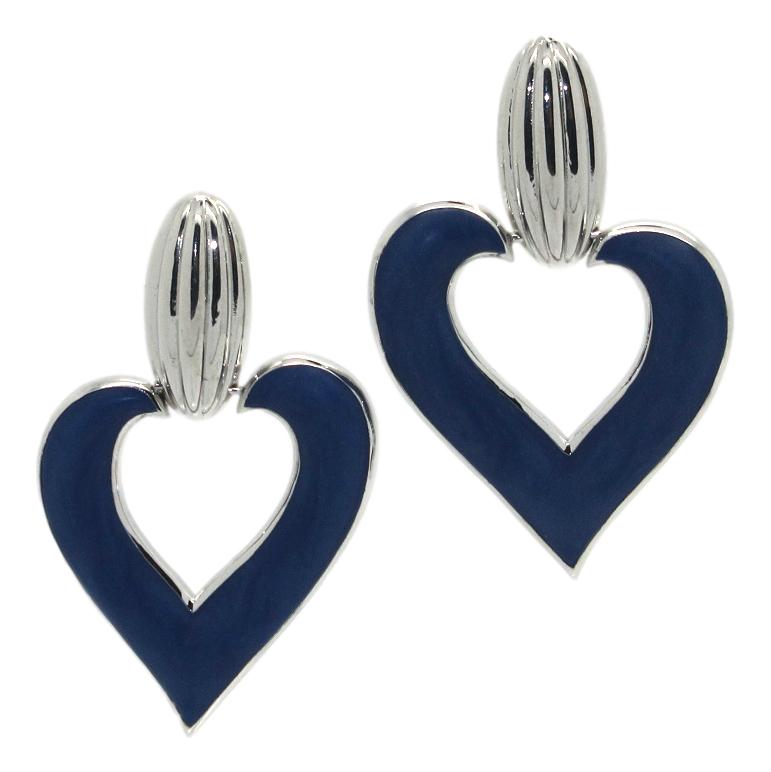 <i>Heart Earrings</i> <br>available in 4 colors<br>