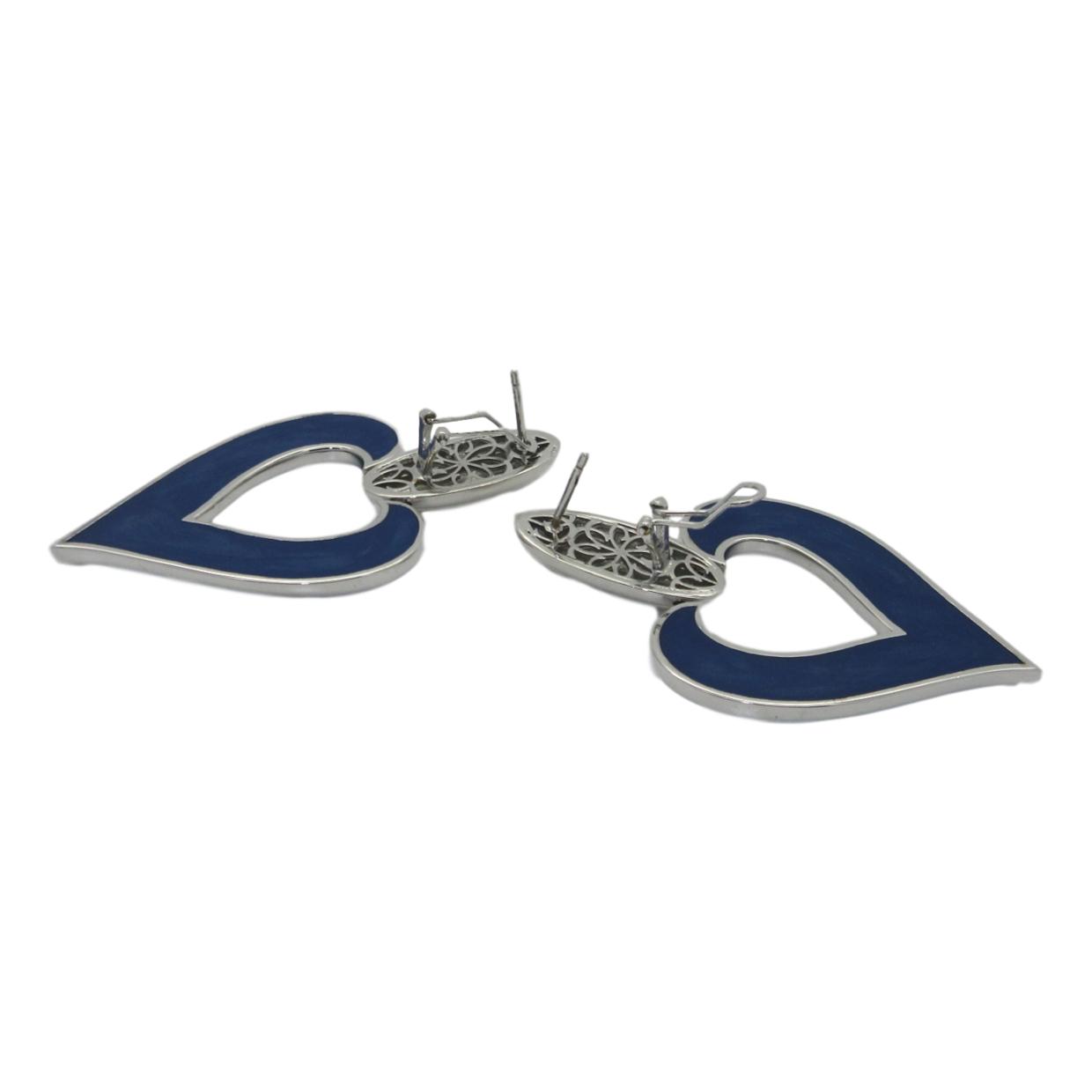 <i>Heart Earrings</i> <br>available in 4 colors<br>